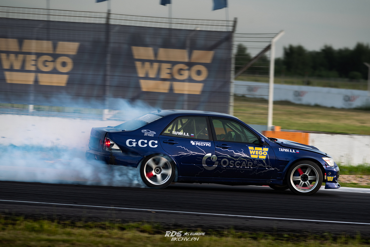 Drift car Lexus на масле Oscar завершил RDS EUROPE 2022!